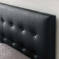 Modway Emily King Upholstered Vinyl Headboard FredCo