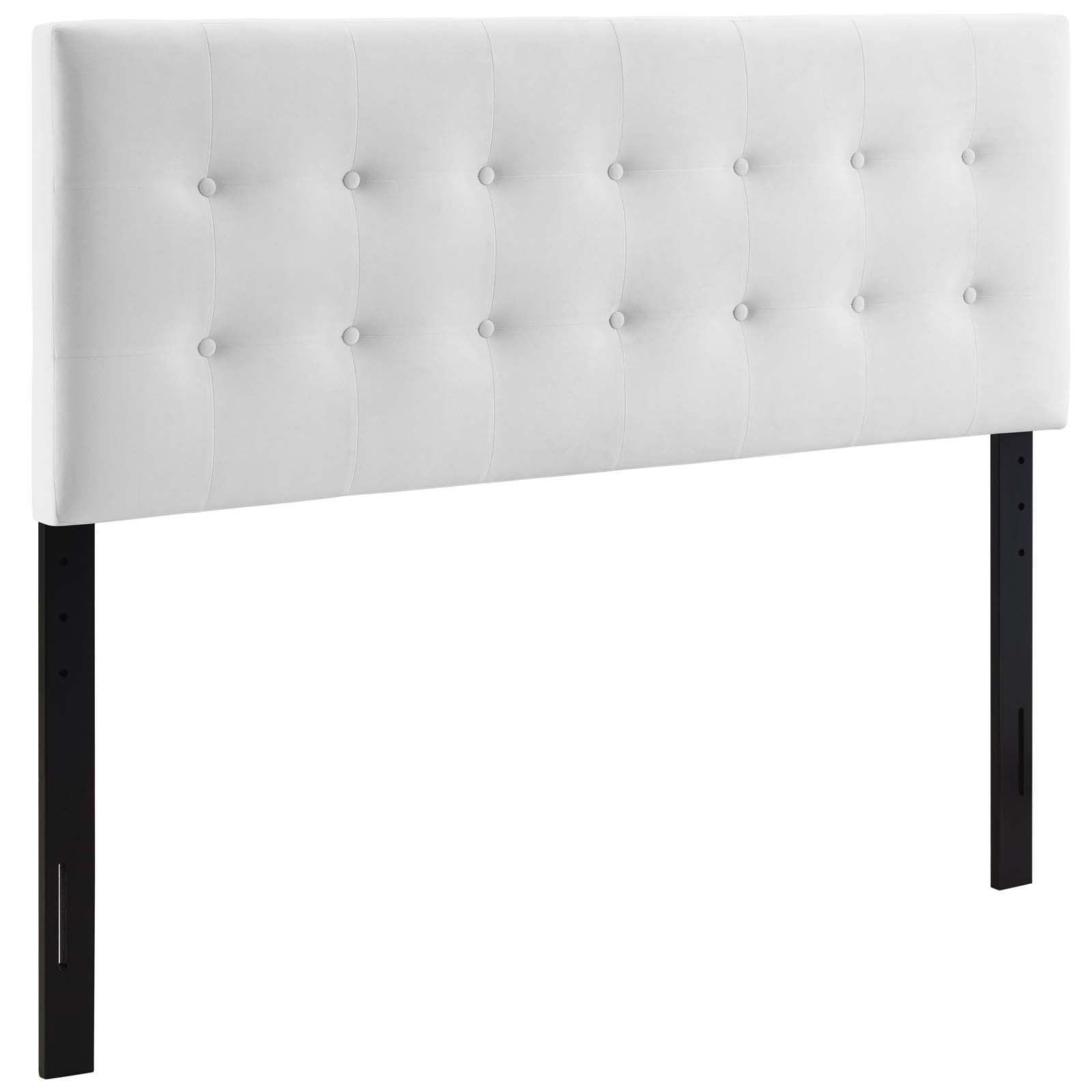Modway Emily Queen Biscuit Tufted Performance Velvet Headboard FredCo