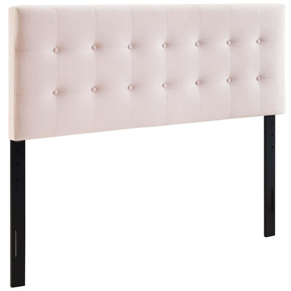 Modway Emily Queen Biscuit Tufted Performance Velvet Headboard FredCo
