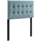 Modway Emily Twin Biscuit Tufted Performance Velvet Headboard FredCo
