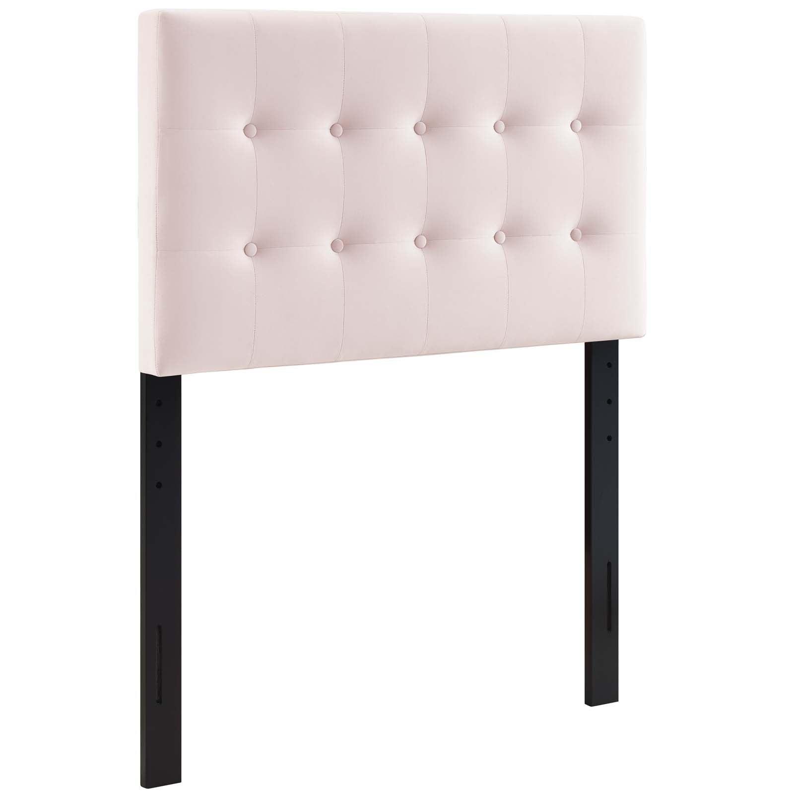 Modway Emily Twin Biscuit Tufted Performance Velvet Headboard FredCo