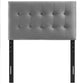 Modway Emily Twin Biscuit Tufted Performance Velvet Headboard FredCo