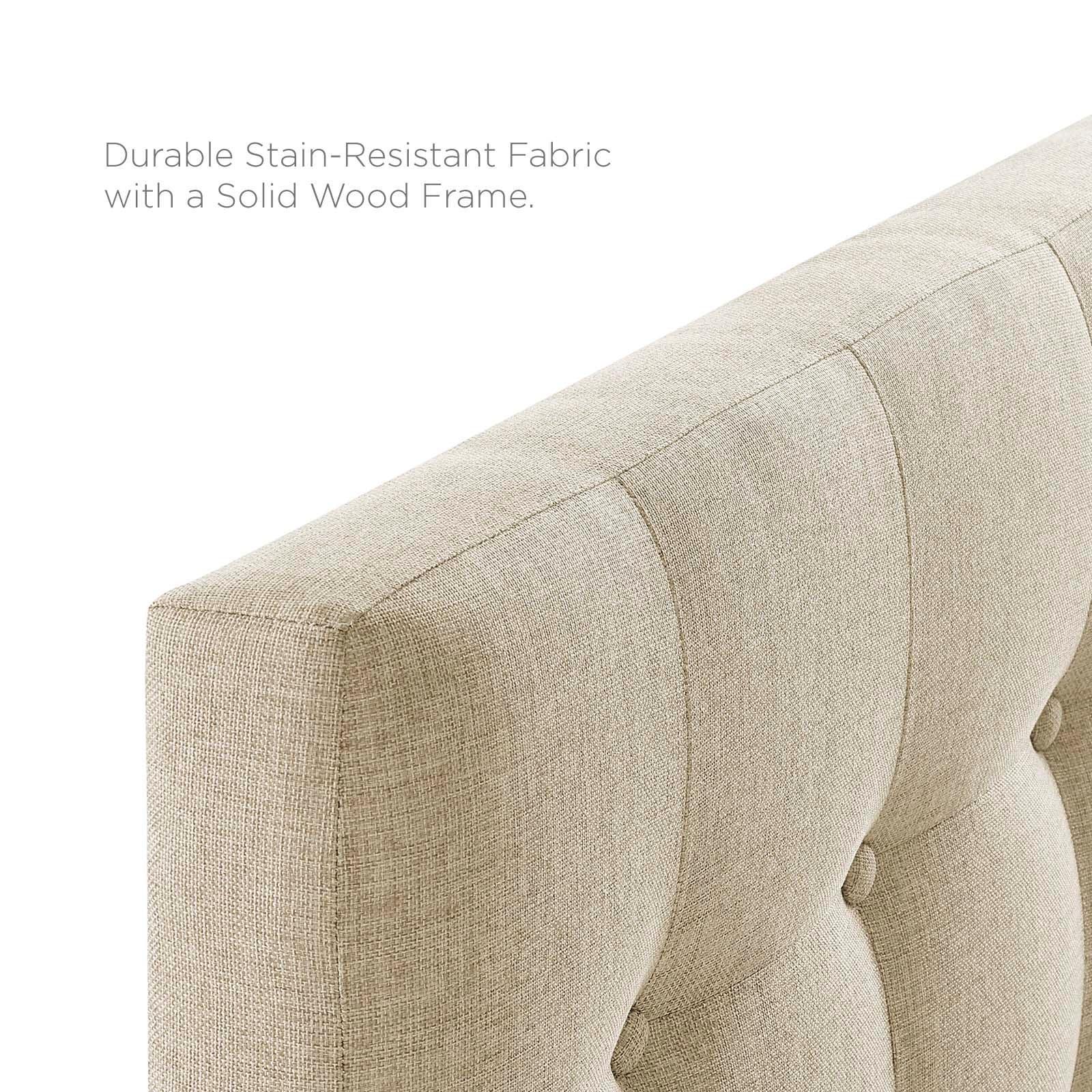 Modway Emily Twin Upholstered Fabric Headboard FredCo
