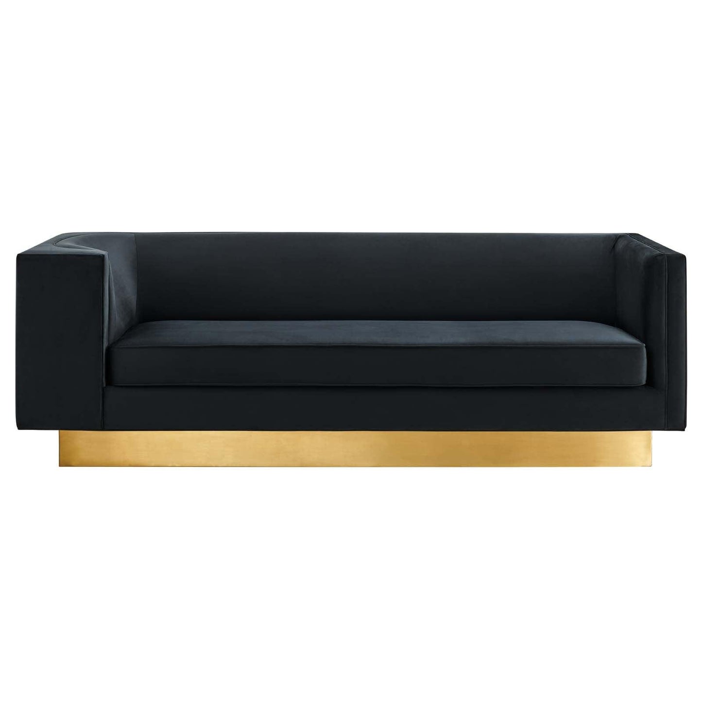 Modway Eminence Upholstered Performance Velvet Sofa FredCo
