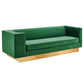 Modway Eminence Upholstered Performance Velvet Sofa FredCo