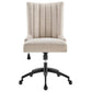 Modway Empower Channel Tufted Fabric Office Chair FredCo