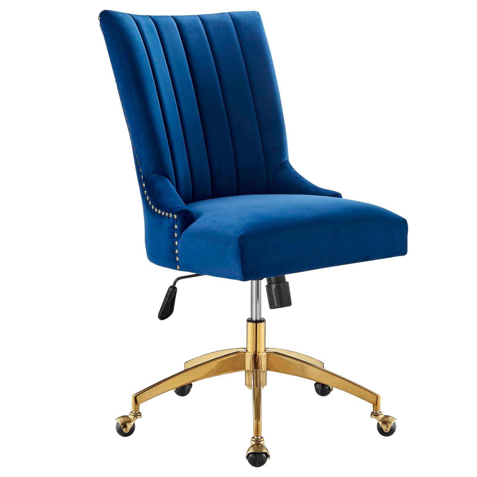 Modway Empower Channel Tufted Performance Velvet Office Chair FredCo