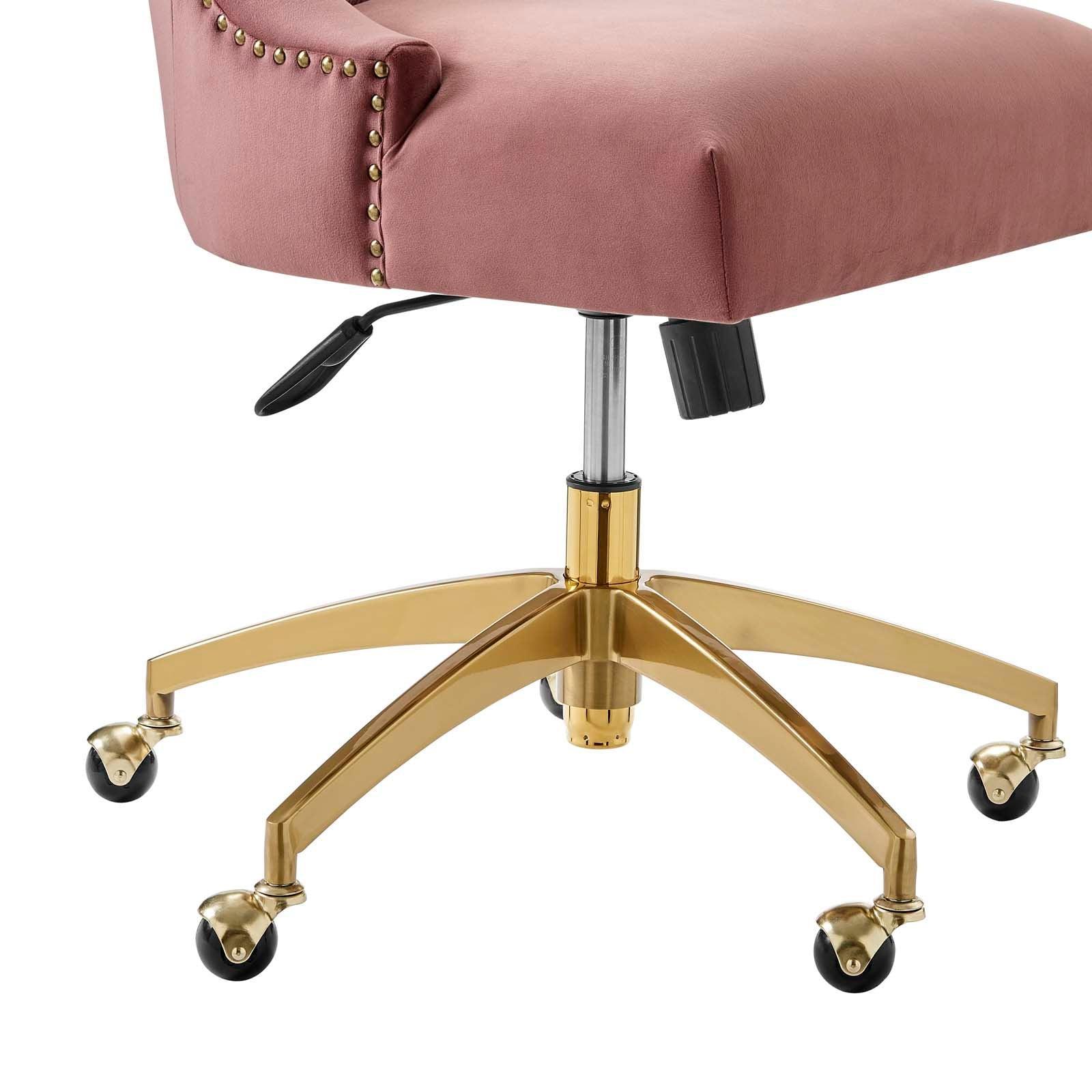 Modway Empower Channel Tufted Performance Velvet Office Chair FredCo
