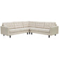 Modway Empress 3 Piece Upholstered Fabric Sectional Sofa Set FredCo