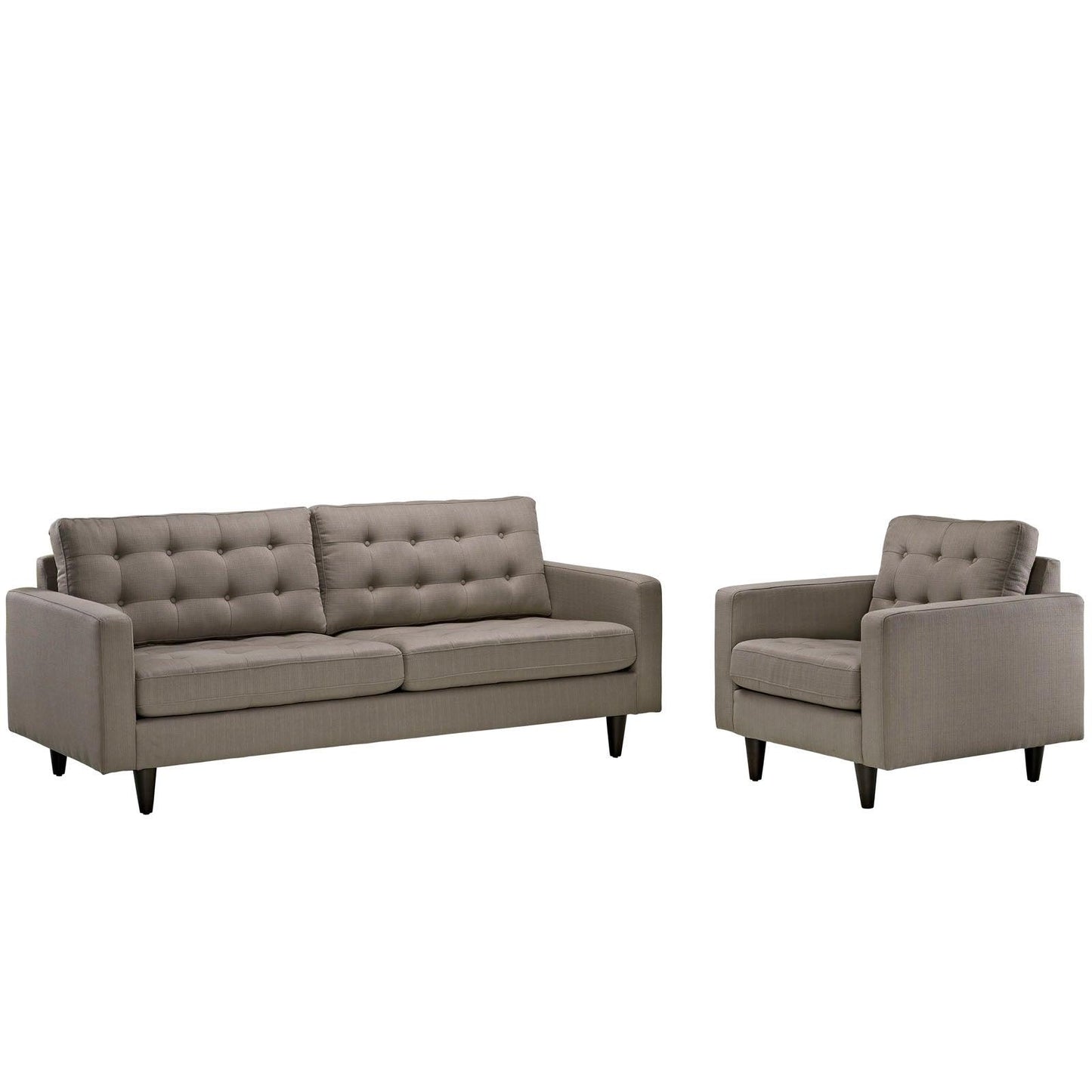 Modway Empress Armchair and Sofa Set of 2 FredCo