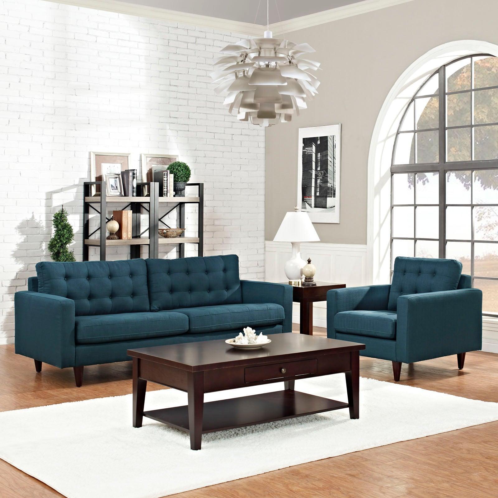 Modway Empress Armchair and Sofa Set of 2 FredCo
