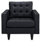 Modway Empress Armchair Leather Set of 2 FredCo