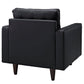 Modway Empress Armchair Leather Set of 2 FredCo