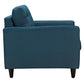 Modway Empress Armchair Upholstered Fabric Set of 2 FredCo