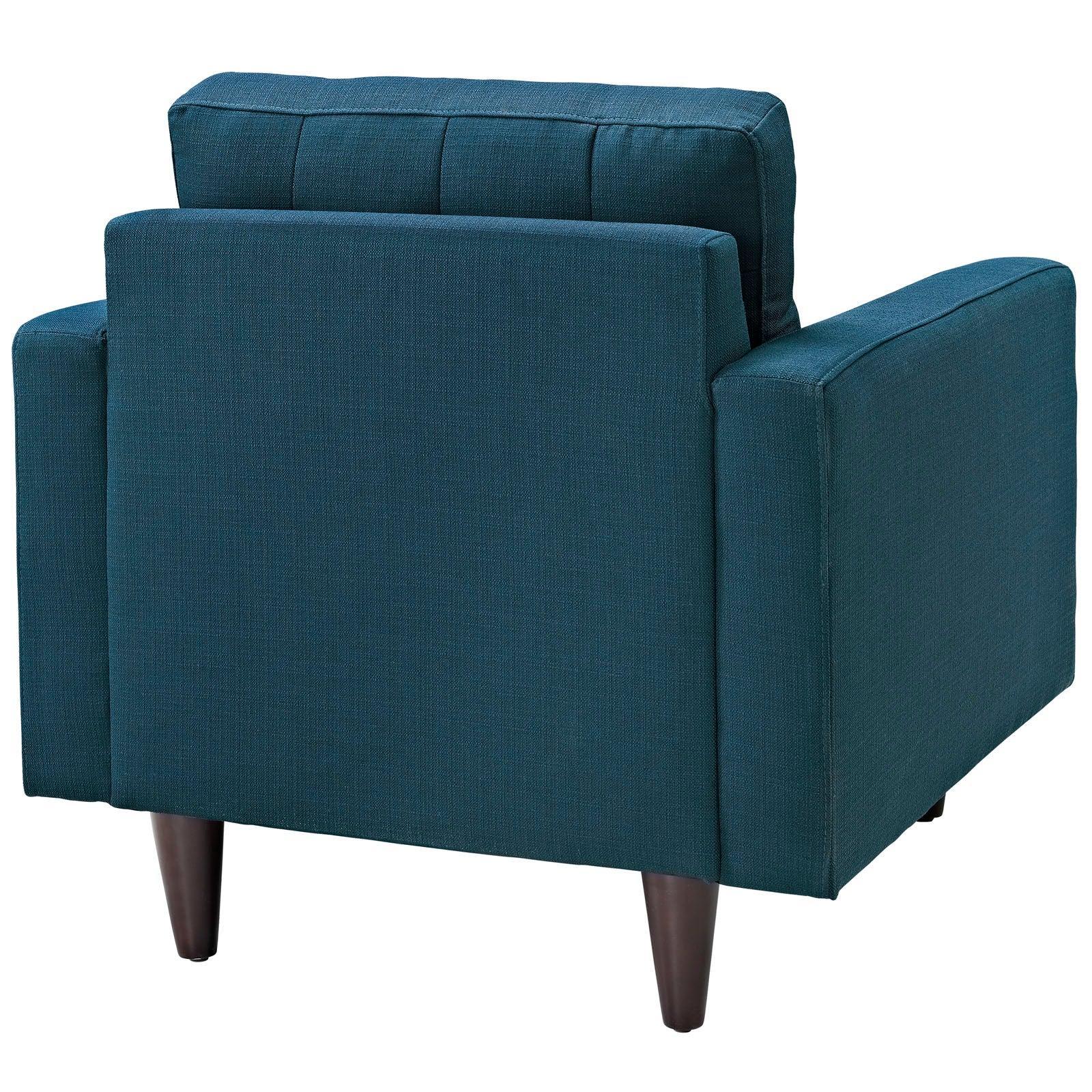 Modway Empress Armchair Upholstered Fabric Set of 2 FredCo