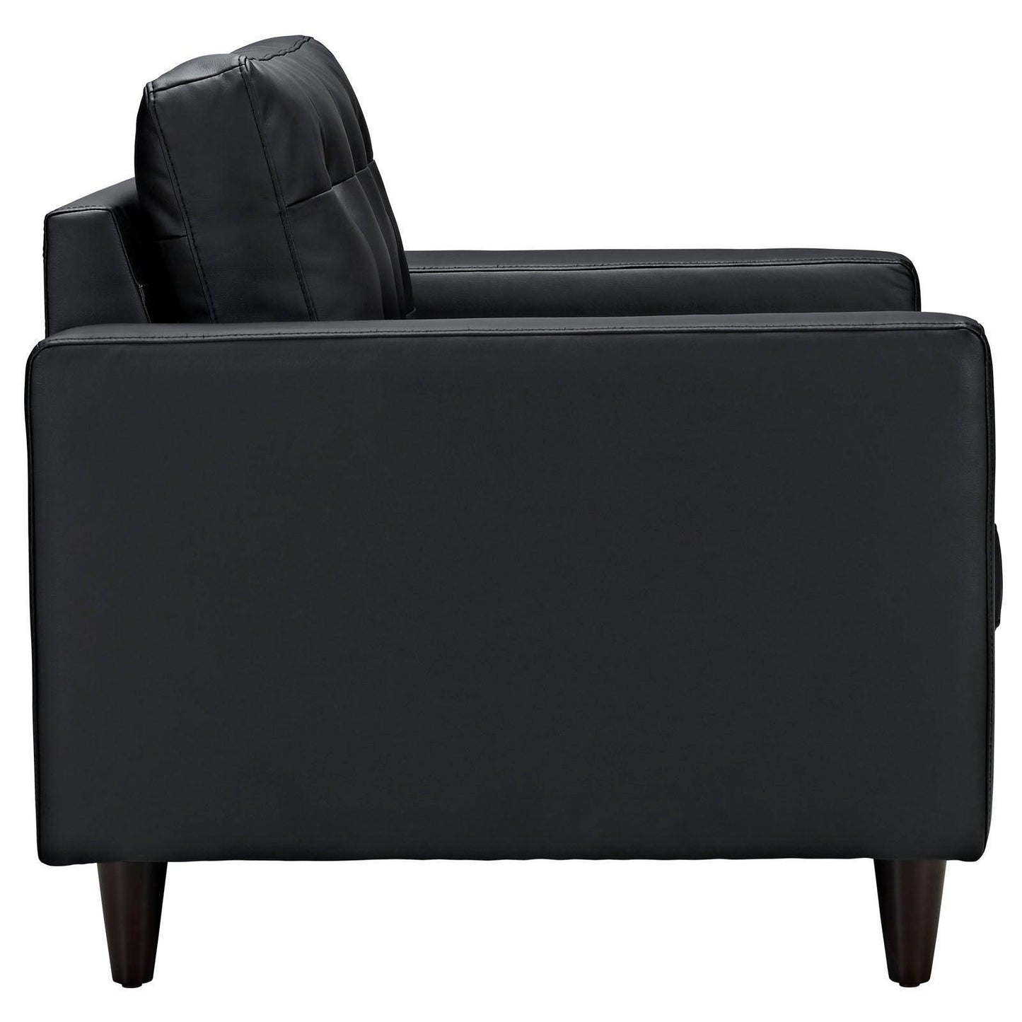 Modway Empress Bonded Leather Armchair FredCo
