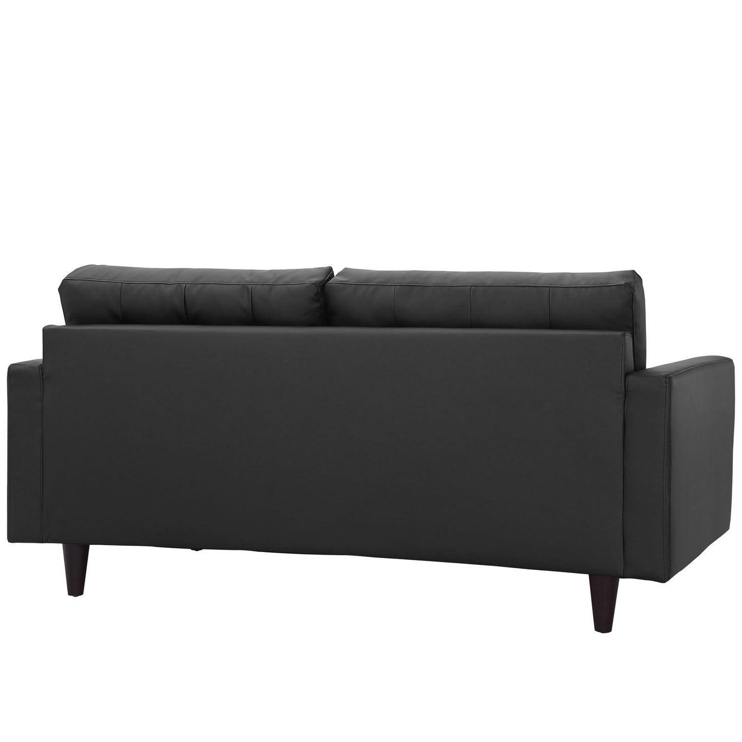 Modway Empress Bonded Leather Loveseat FredCo