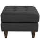 Modway Empress Bonded Leather Ottoman FredCo