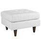 Modway Empress Bonded Leather Ottoman FredCo
