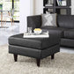 Modway Empress Bonded Leather Ottoman FredCo
