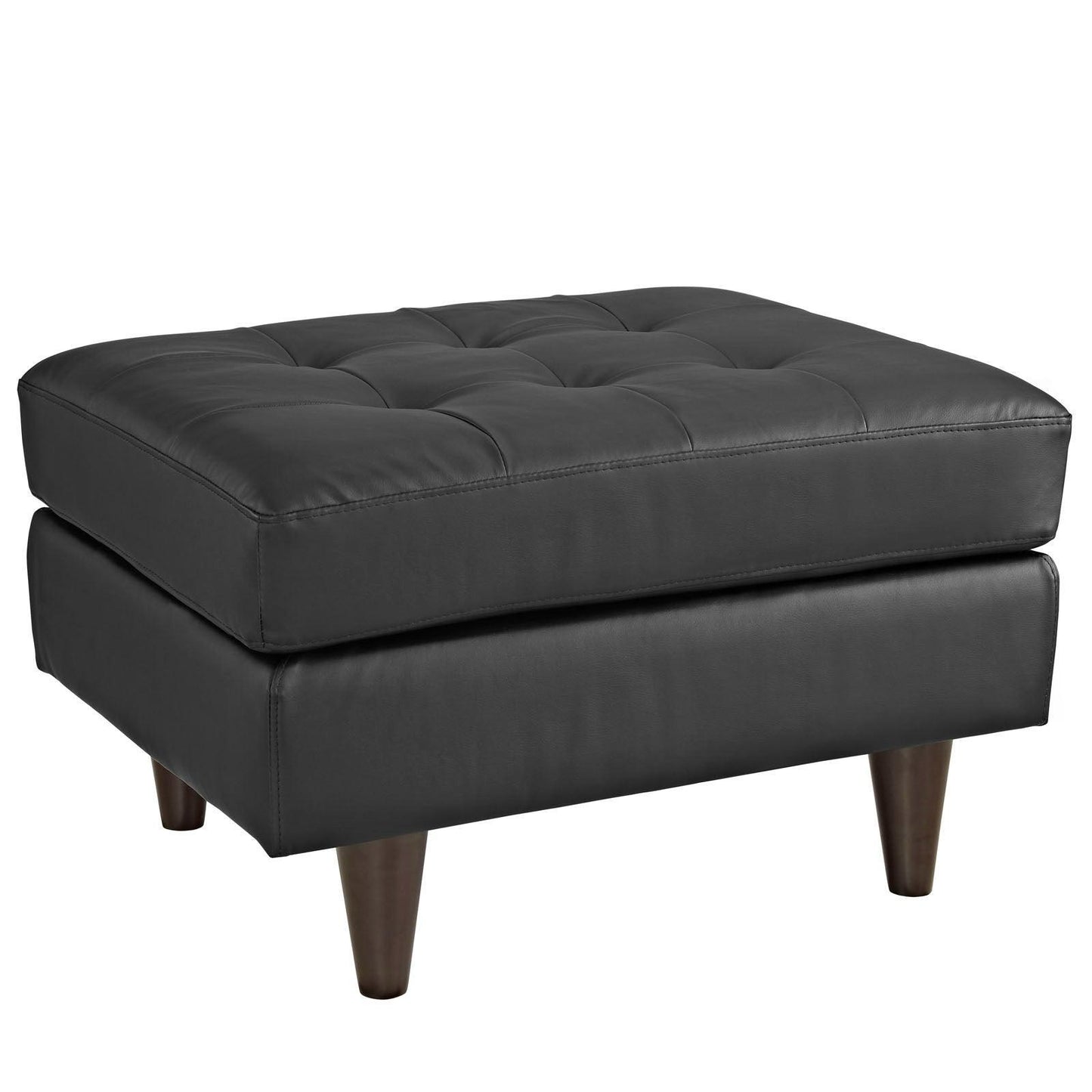 Modway Empress Bonded Leather Ottoman FredCo