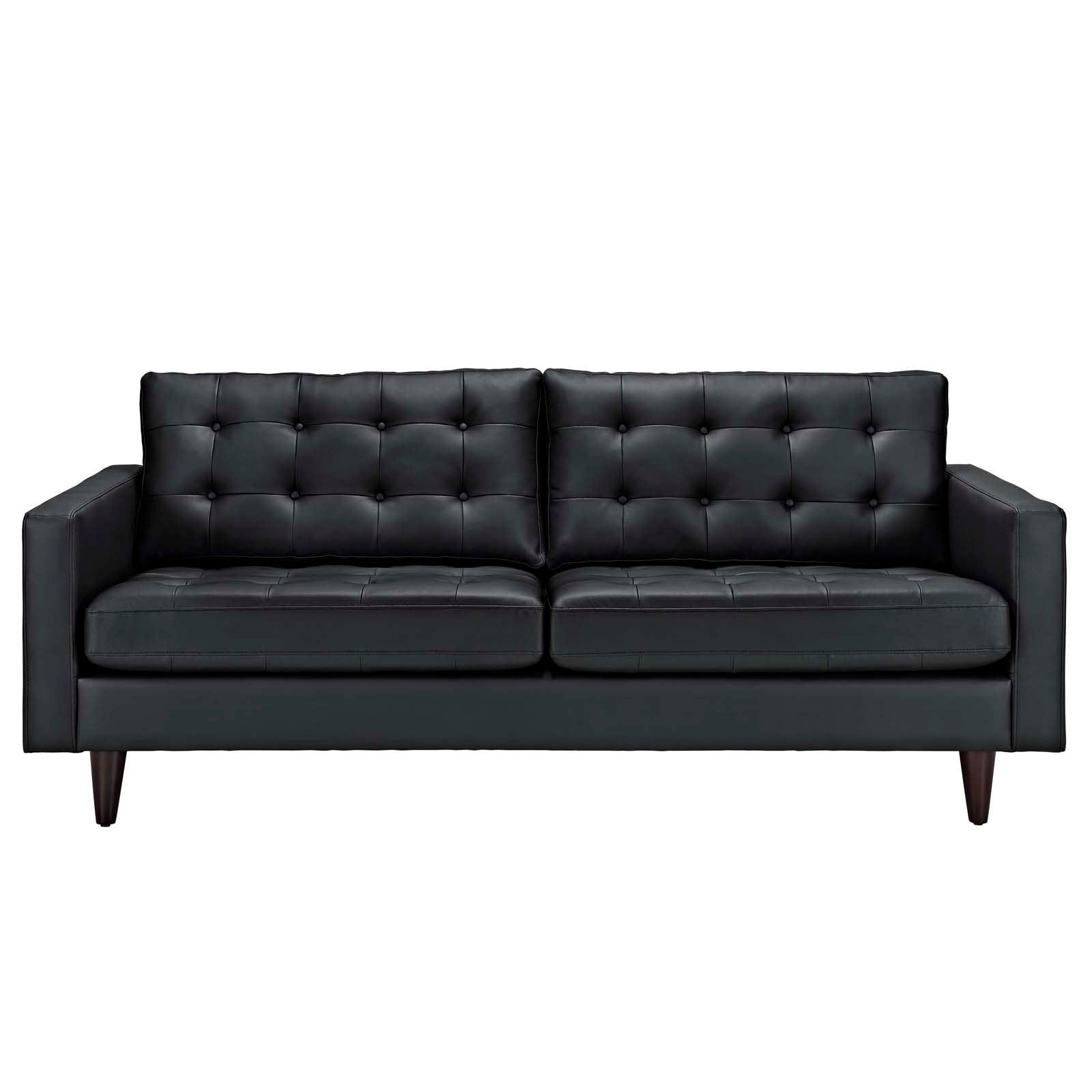 Modway Empress Bonded Leather Sofa FredCo