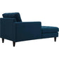 Modway Empress Left-Arm Upholstered Fabric Chaise FredCo