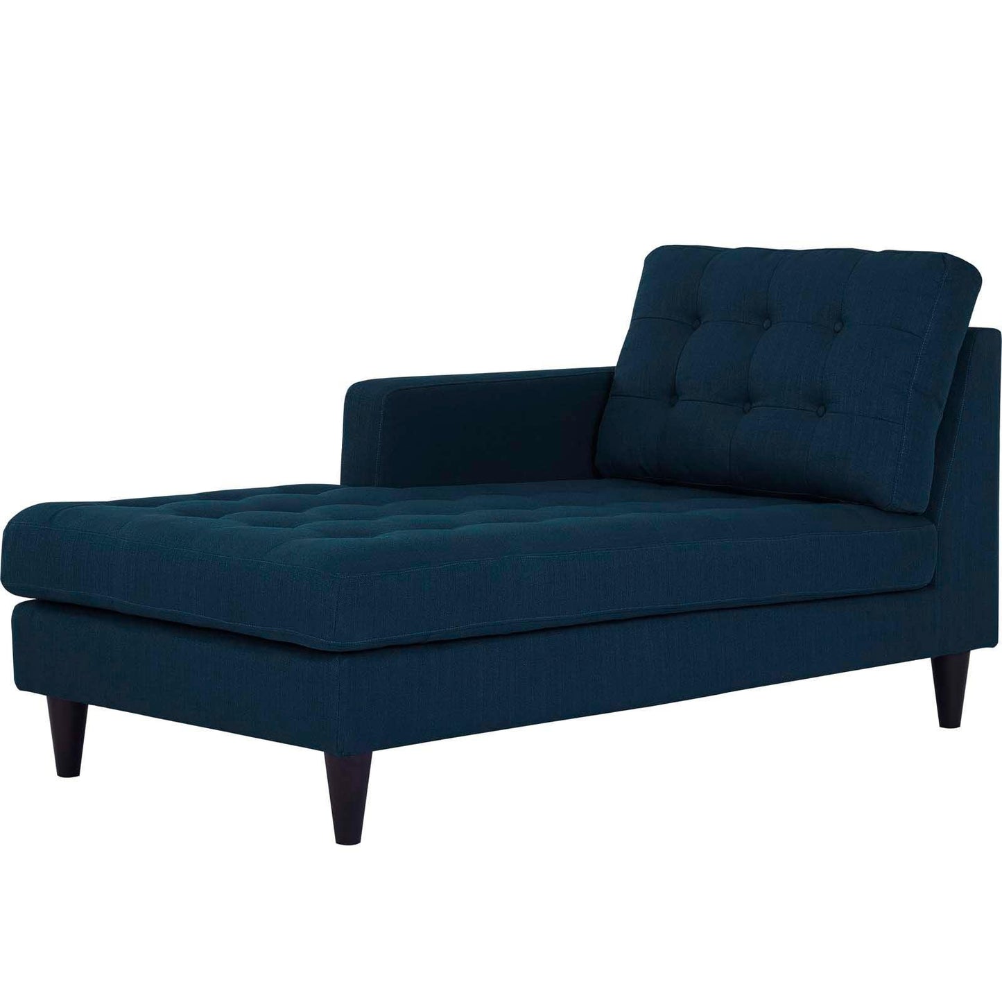 Modway Empress Left-Arm Upholstered Fabric Chaise FredCo