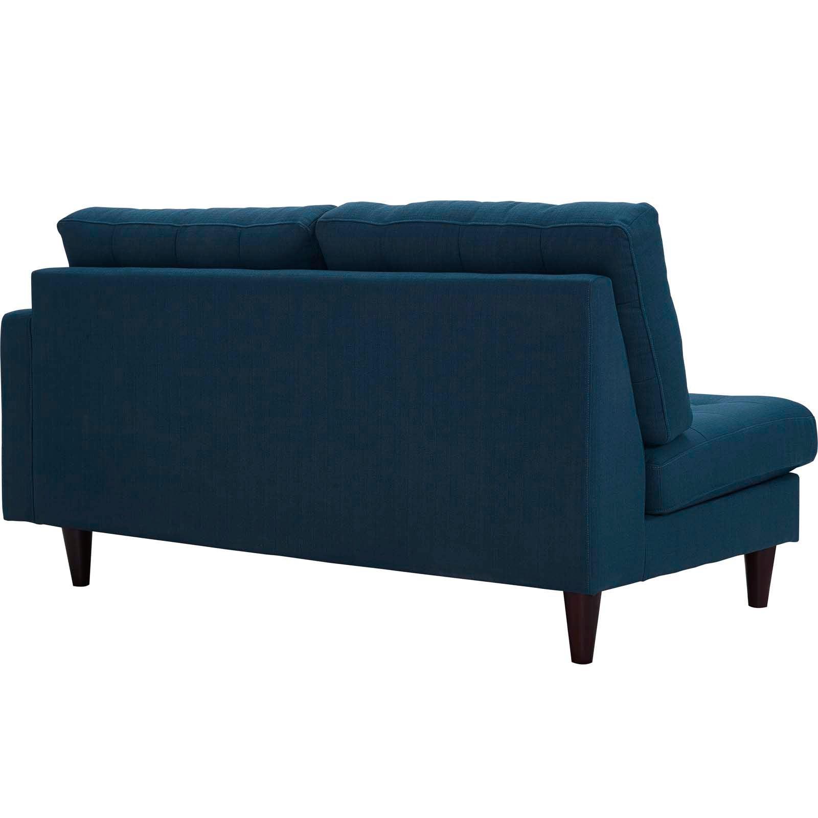 Modway Empress Right-Facing Upholstered Fabric Loveseat FredCo
