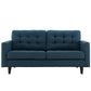 Modway Empress Sofa, Loveseat and Armchair Set of 3 FredCo