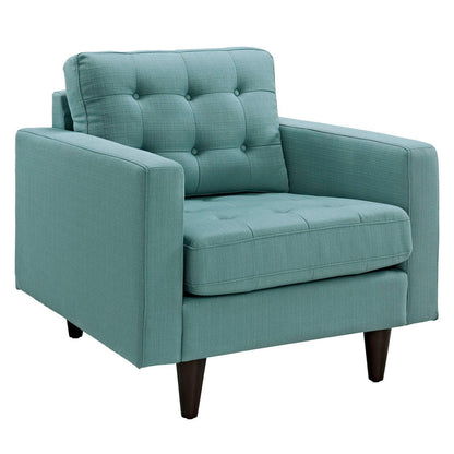 Modway Empress Upholstered Fabric Armchair FredCo