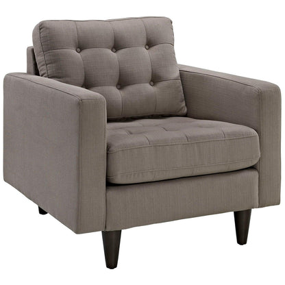 Modway Empress Upholstered Fabric Armchair FredCo