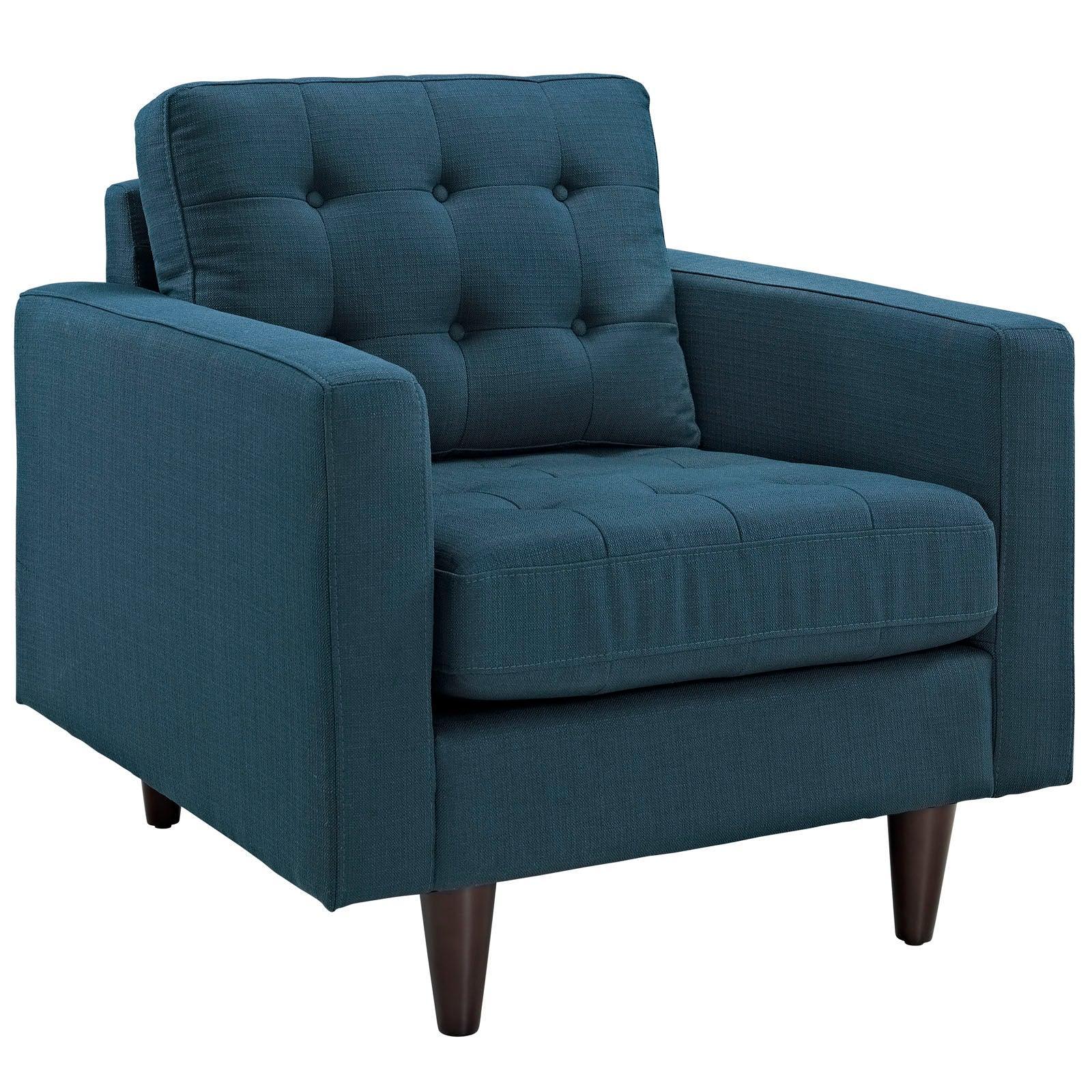 Modway Empress Upholstered Fabric Armchair FredCo
