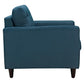 Modway Empress Upholstered Fabric Armchair FredCo