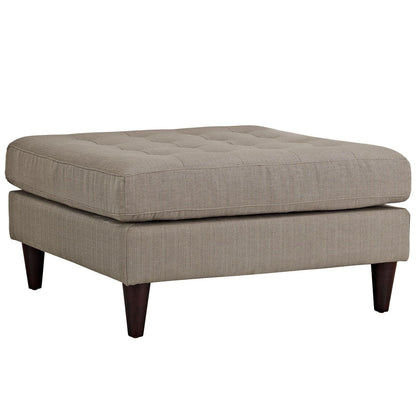 Modway Empress Upholstered Fabric Large Ottoman FredCo