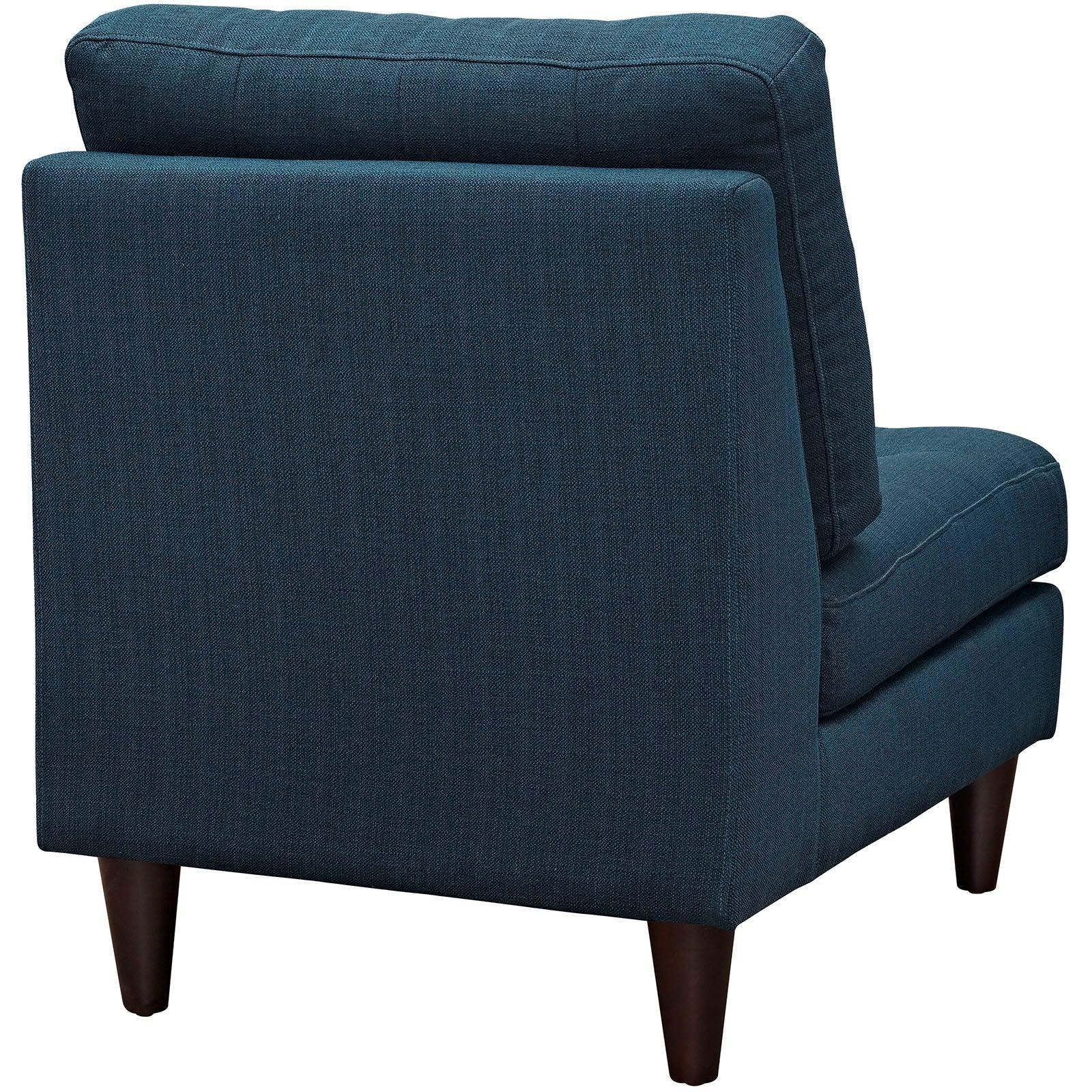 Modway Empress Upholstered Fabric Lounge Chair FredCo