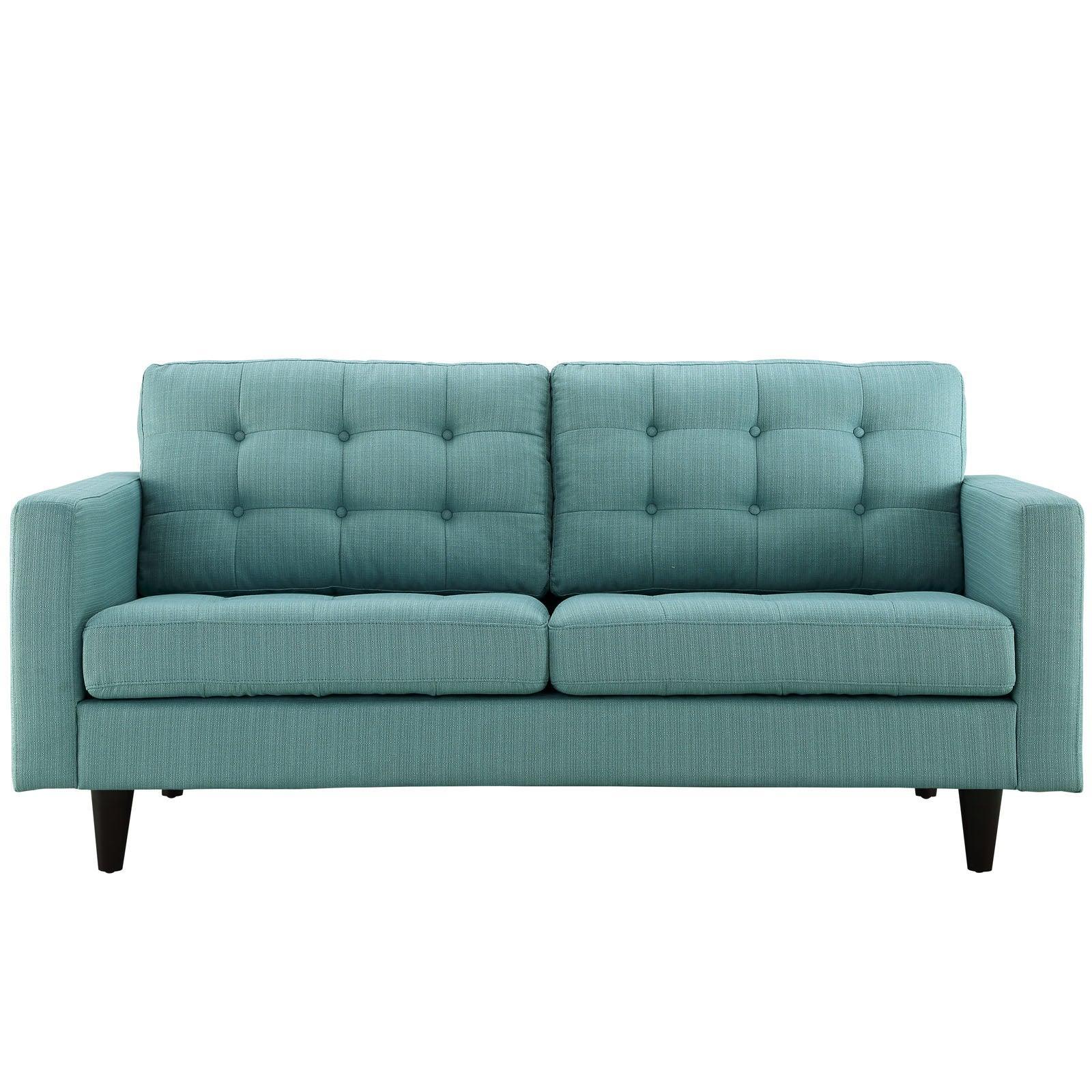 Modway Empress Upholstered Fabric Loveseat FredCo