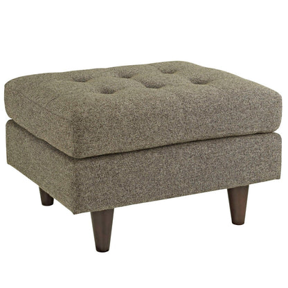 Modway Empress Upholstered Fabric Ottoman FredCo