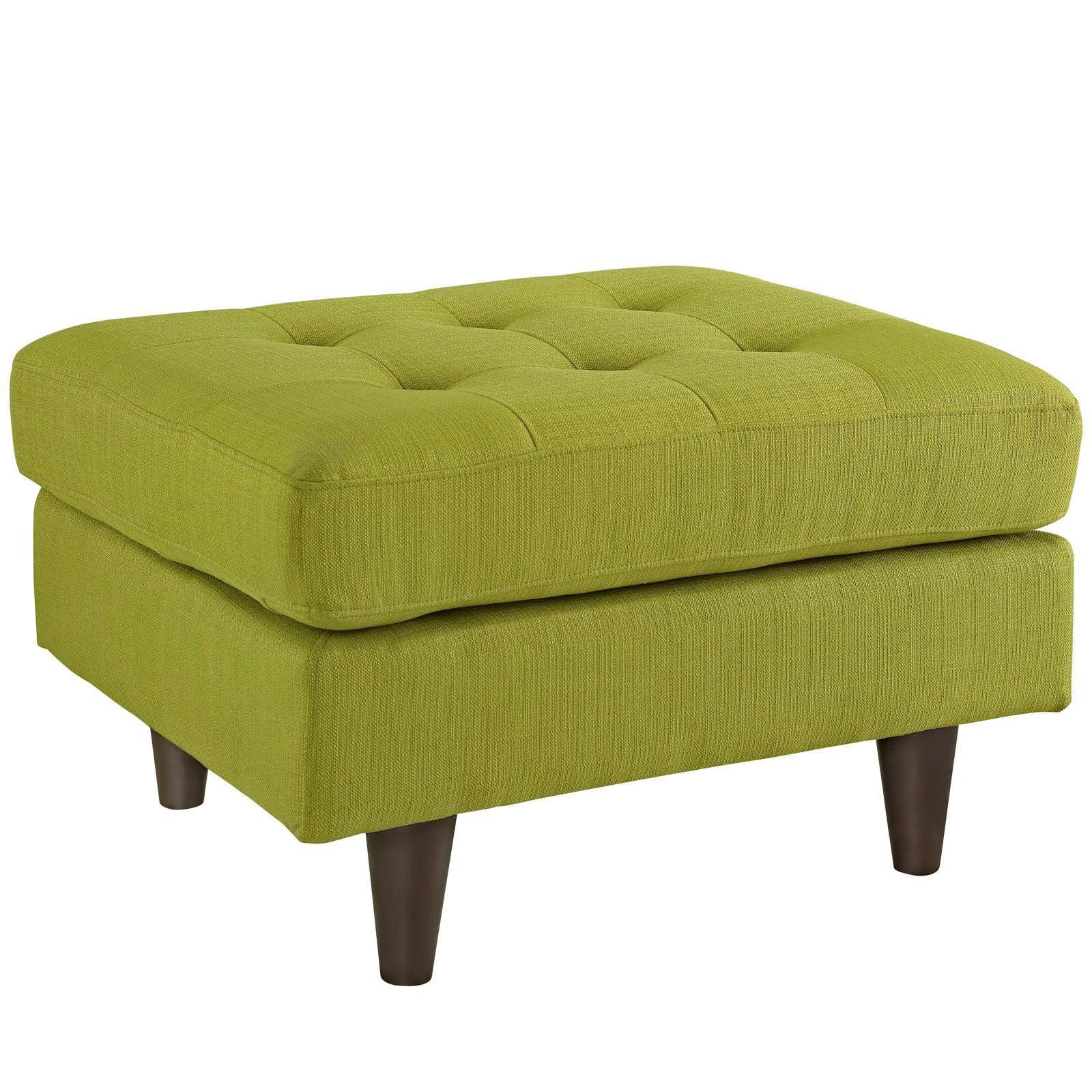 Modway Empress Upholstered Fabric Ottoman FredCo