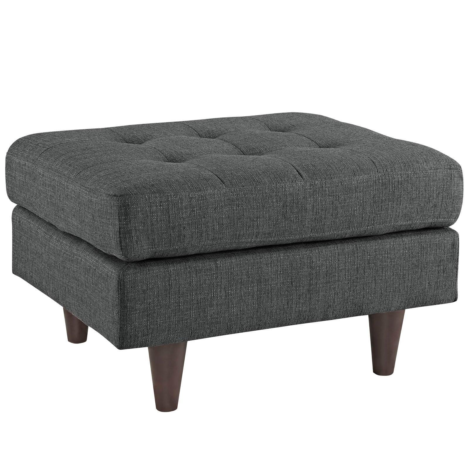 Modway Empress Upholstered Fabric Ottoman FredCo