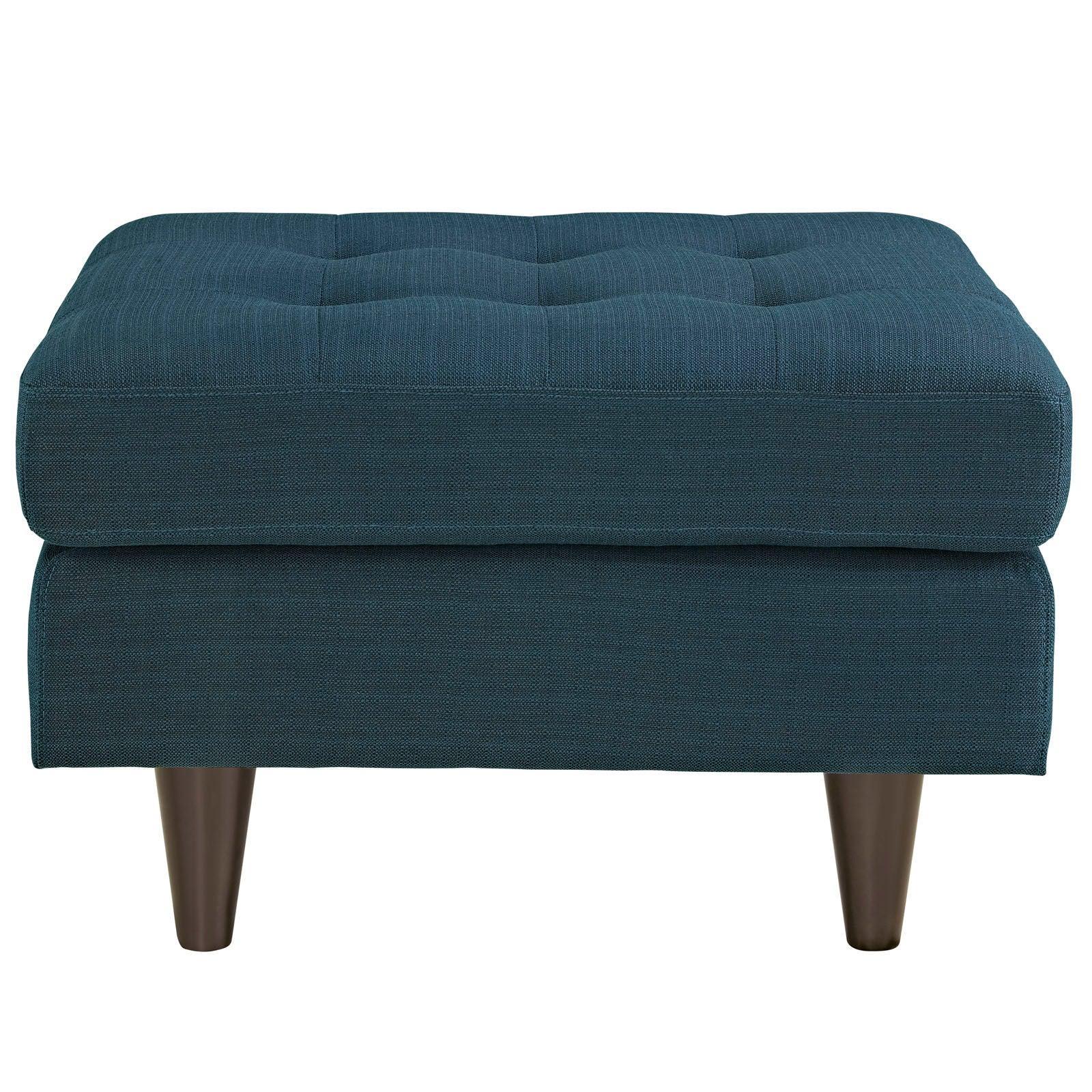 Modway Empress Upholstered Fabric Ottoman FredCo