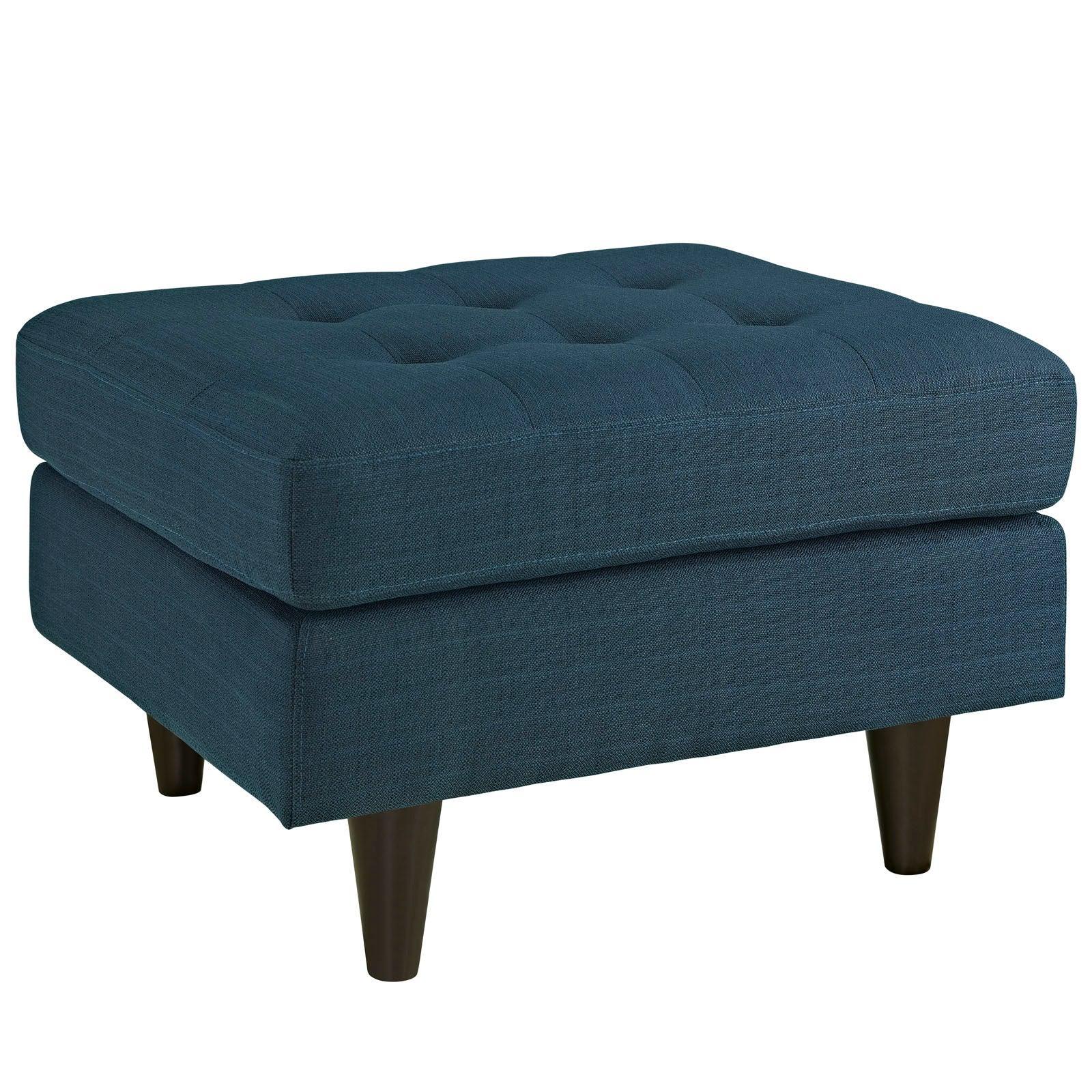 Modway Empress Upholstered Fabric Ottoman FredCo