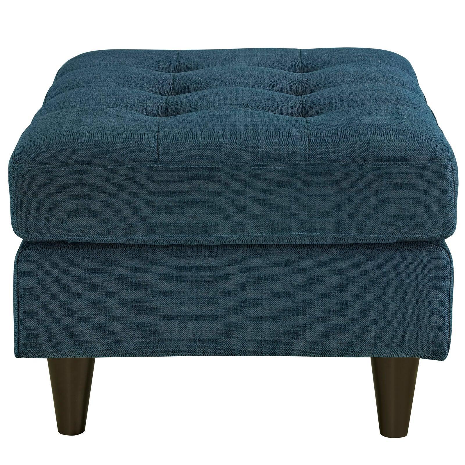 Modway Empress Upholstered Fabric Ottoman FredCo