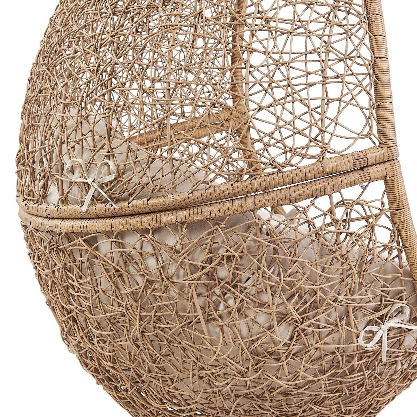 Modway Encase Outdoor Patio Outdoor Patio Rattan Swing Chair FredCo