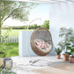 Modway Encase Outdoor Patio Outdoor Patio Rattan Swing Chair FredCo