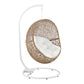 Modway Encase Outdoor Patio Outdoor Patio Rattan Swing Chair FredCo