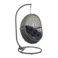Modway Encase Outdoor Patio Outdoor Patio Rattan Swing Chair FredCo