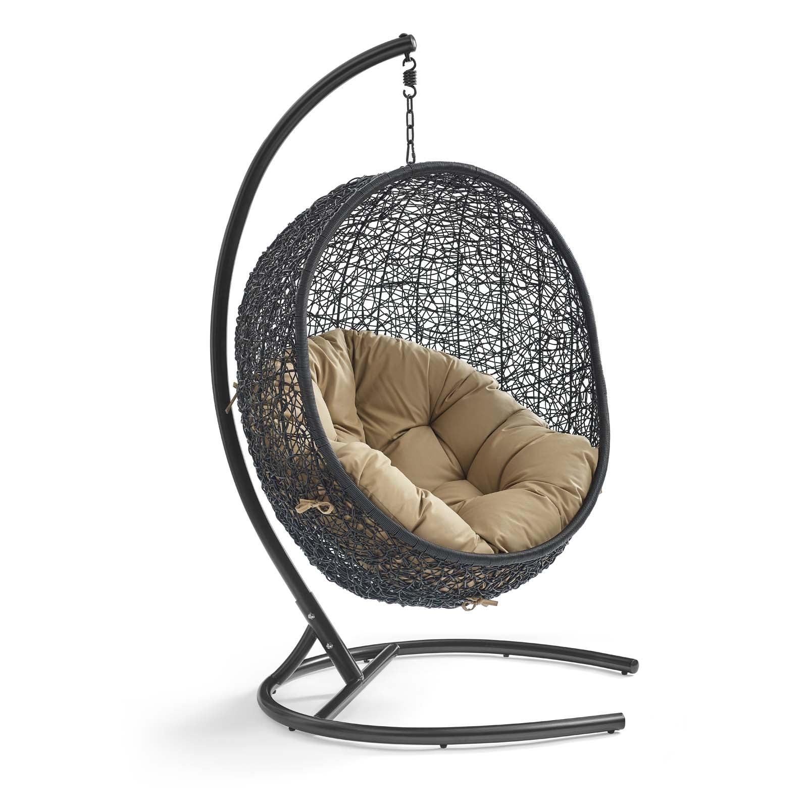 Modway Encase Swing Outdoor Patio Lounge Chair FredCo