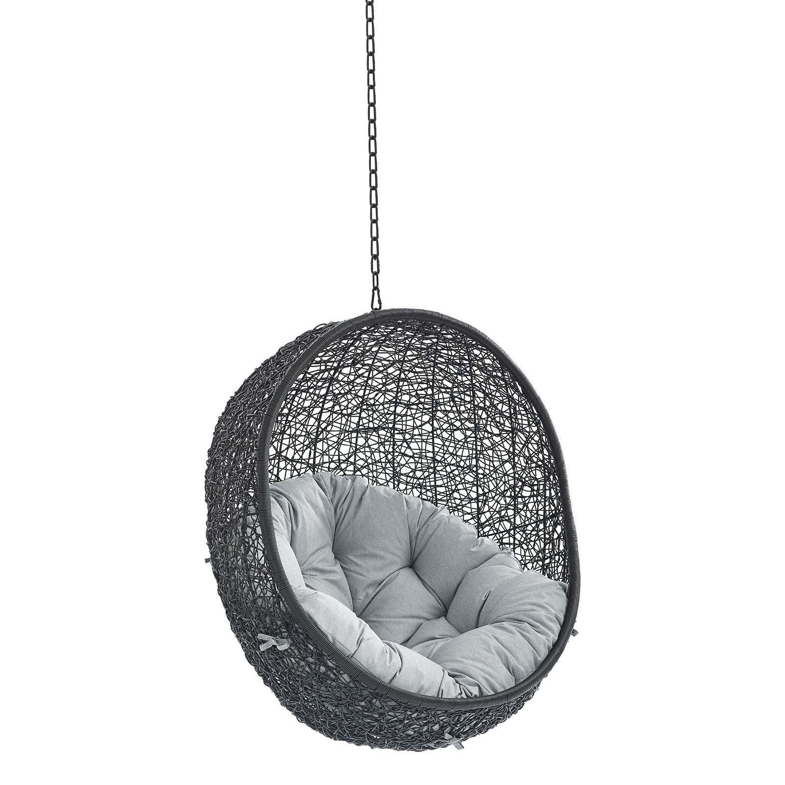 Modway Encase Swing Outdoor Patio Lounge Chair Without Stand FredCo