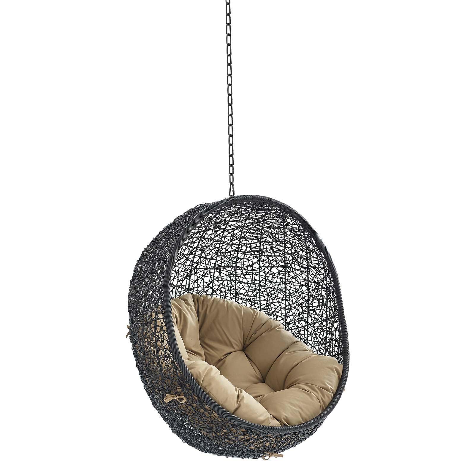 Modway Encase Swing Outdoor Patio Lounge Chair Without Stand FredCo